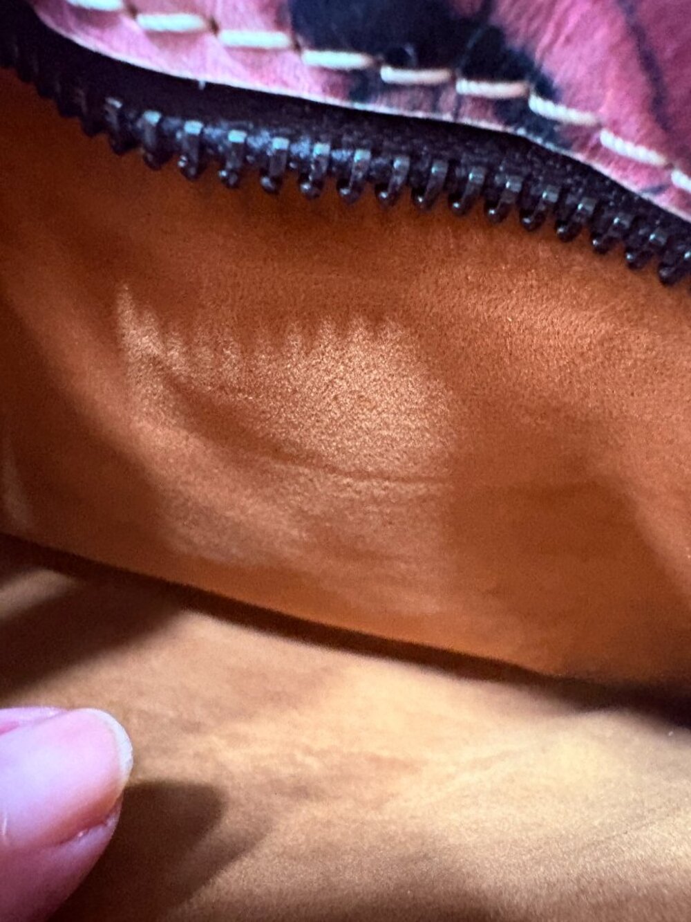 Like New Patricia Nash Dusty Rose Messenger/Crossbody & shoulder straps - Picture 11 of 14